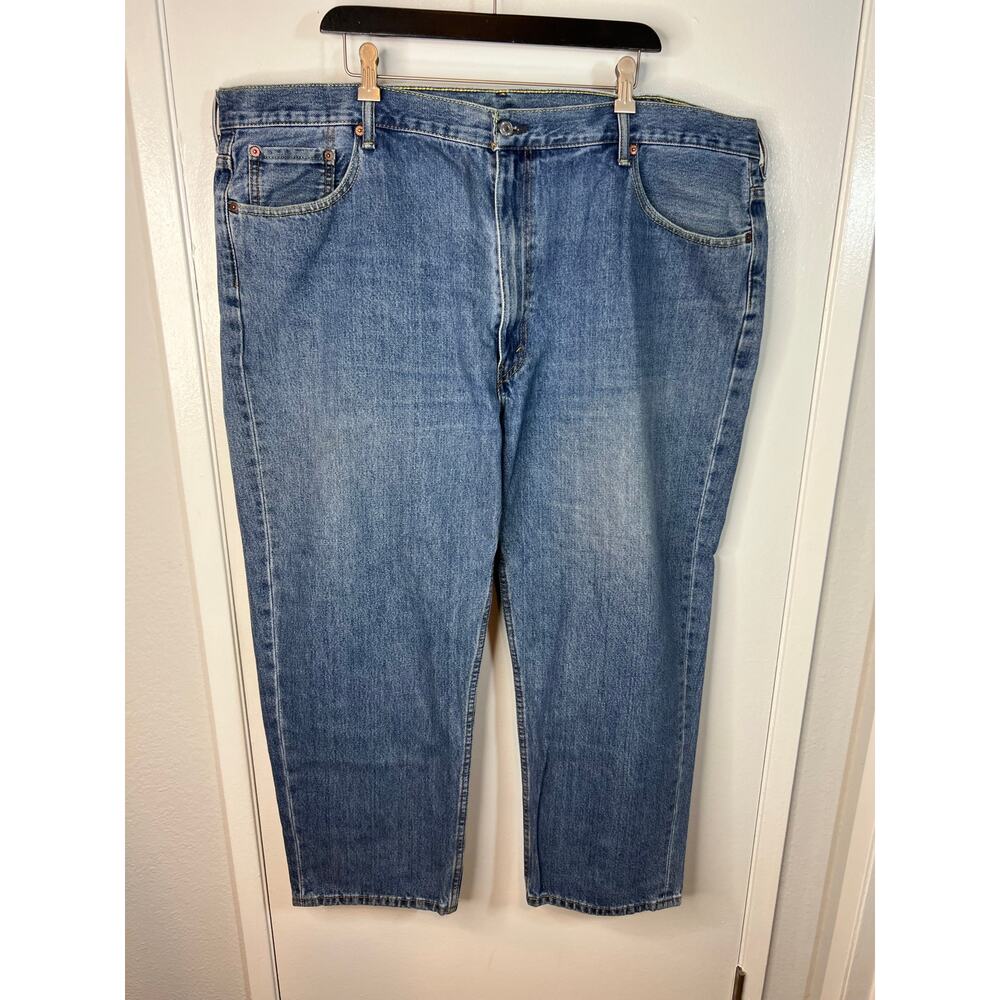 Levi's 550 Men's Relaxed Tapered Jeans Blue ~ Size 48x29
